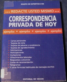 CORRESPONDENCIA PRIVADA DE HOY